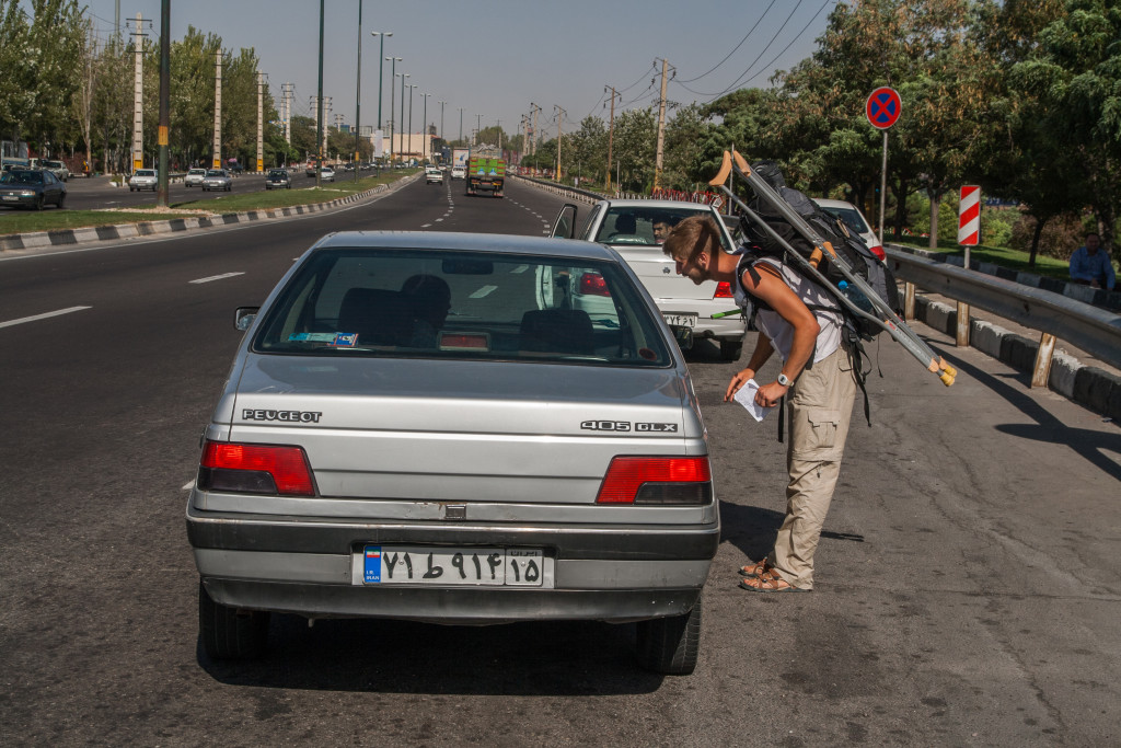 autostop w iranie